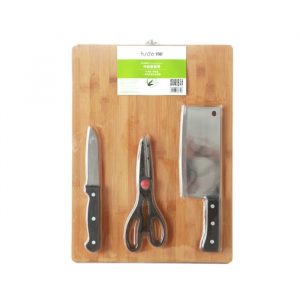 双枪竹砧板套装400×300×18(mm)