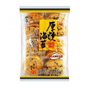旺旺 厚烧海苔 米饼 160g (易碎)