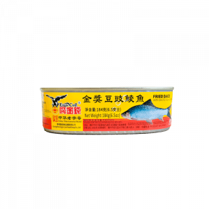鹰宝钱金奖豆豉鲮鱼 184g