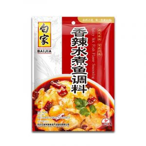 白家香辣水煮鱼调料200g