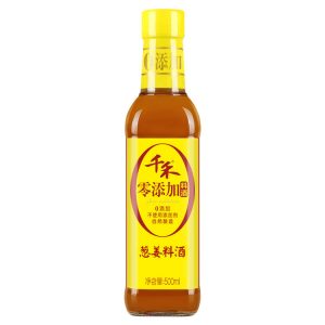 千禾零添加葱姜料酒500ml