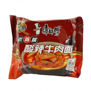 康师傅酸辣牛肉面 108g