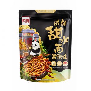 白家阿宽成都甜水面黑鸭味275g